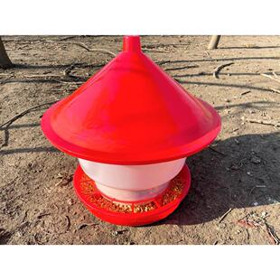 20公斤防雨料桶食槽鸡养鸡自动下料桶带盖子子料桶食桶鸡鸭鹅喂