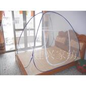 免安装 魔术折叠蚊帐蒙古包蚊帐拉炼有底无底1.0 1.8 米 1.2 1.5