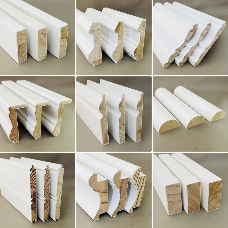 木线条实木烤漆线条背景墙装饰相框边框I条白色踢脚板门套包边门,基础建材,木线条,淘宝优惠券,粉丝福利购,淘宝优惠卷