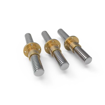 反牙梯形丝杆e 螺母 螺杆T型丝杠粗牙Tr16 20 24*4 30 36 40*6全