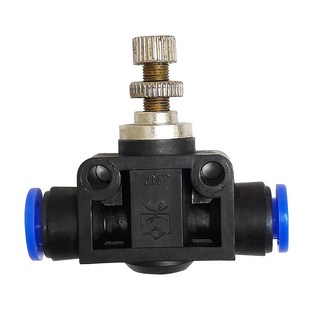规格齐全 亿日型 V12 管道型单向节流阀 快插接头YPA