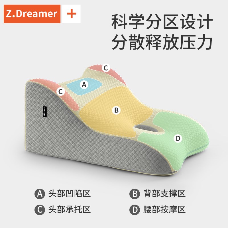 老人护理靠背三角枕斜躺卧床垫胃食管反流胆汁Q斜坡床垫防反酸枕