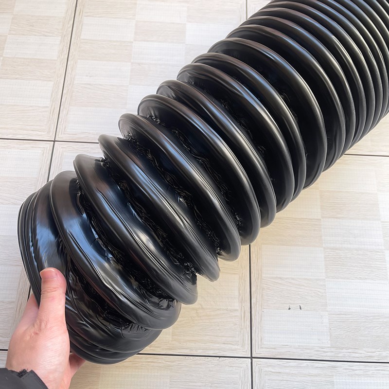 中央空调橡塑保温铝箔软管伸缩管风管圆I形通风保温管道钢丝保温