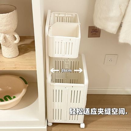 双层脏衣篮收纳j筐脏衣篓家用洗衣篮子可折叠高颜值儿童玩具收纳