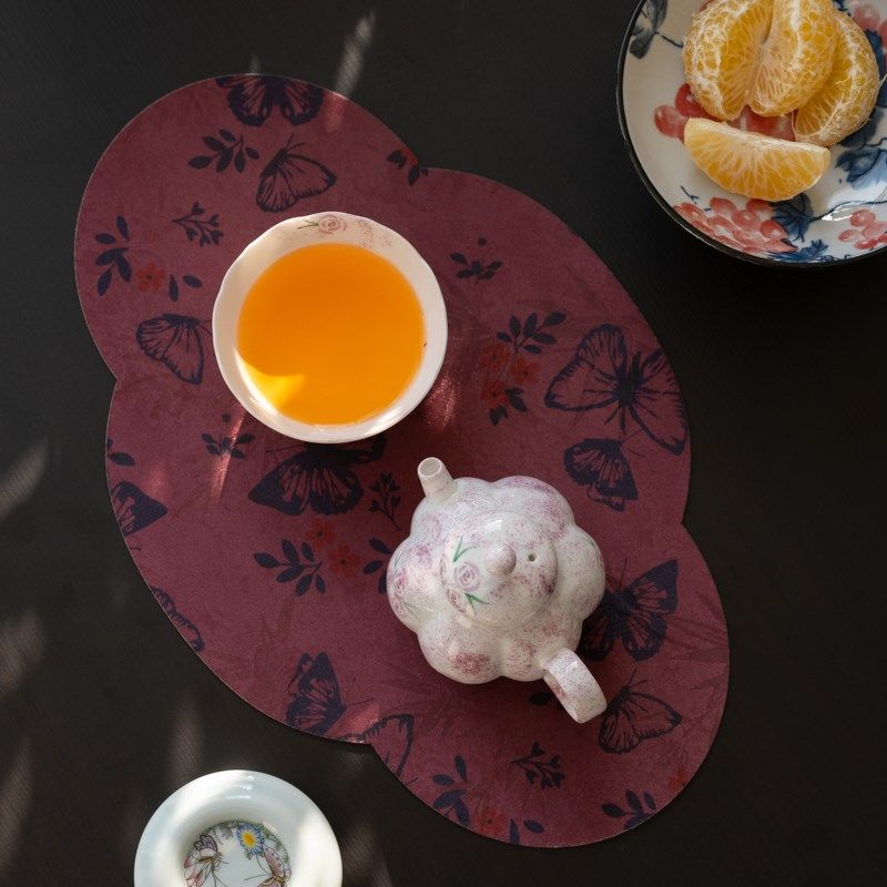 文小橙 粉紫手绘玫瑰花家用便携包 陶瓷釉下彩泡茶壶Y中式旅行茶,餐饮具,旅行茶具,淘宝优惠券,粉丝福利购,淘宝优惠卷