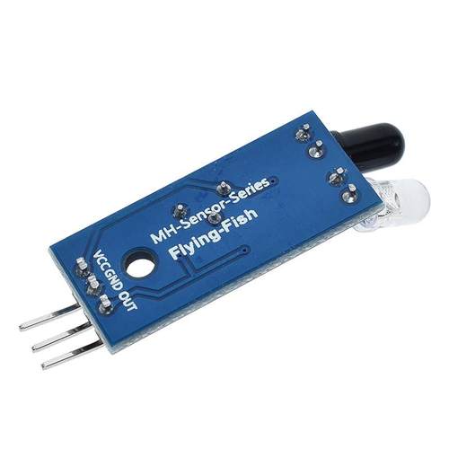 红外壁障模块/避障小车避障传感器/黑白线识别 距离可调 光电开关