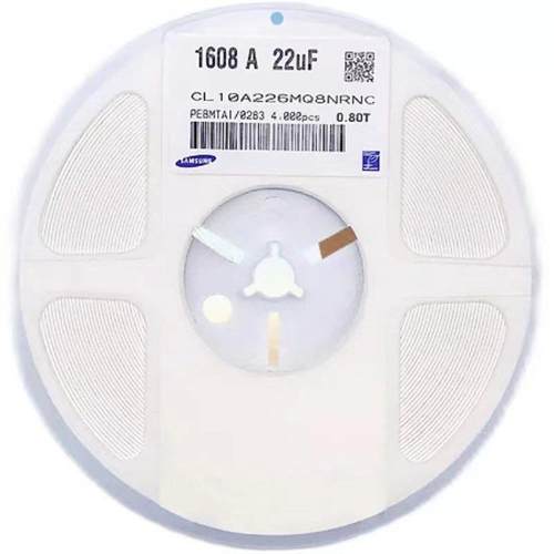 贴片陶瓷电容0603 226K 22UF 误差10% 6.3V 10V 16V 25V 50V 包邮