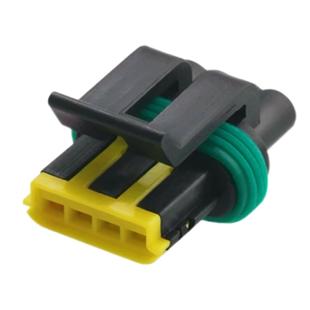 1.8 适用于众泰进气压力 联合电子步进电机连接器插头DJ7044A