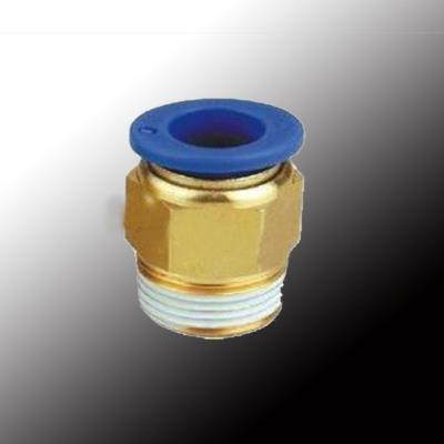 气动快速接头PC8-02螺纹直通PC10-03气管快插PC6-01/4-M5/12-04全