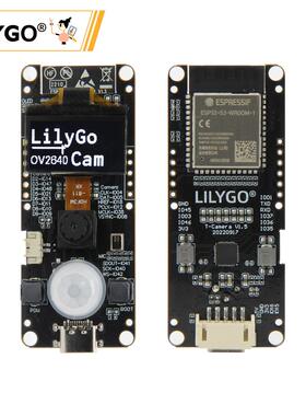 LILYGO? T-Camera-S3 ESP32-S3开发板WiFi蓝牙模块 0.96英寸OLED