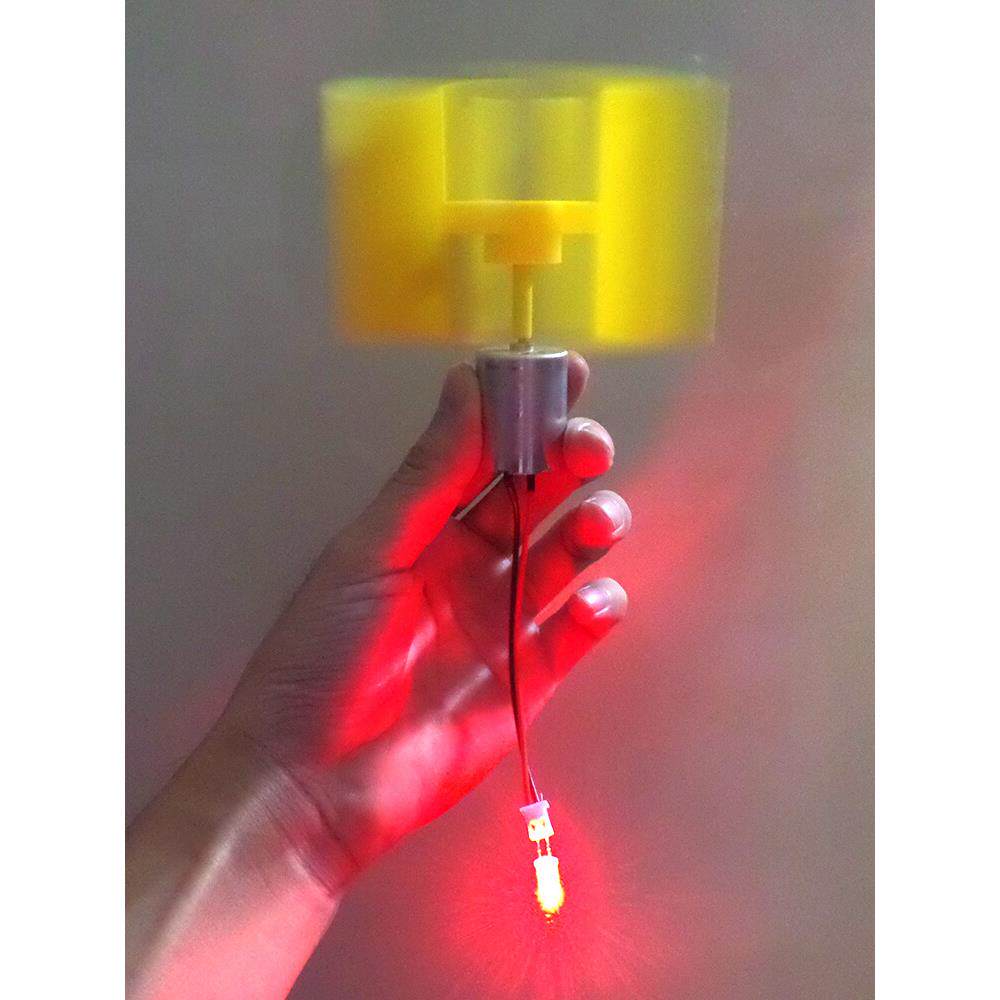 垂直式轴微型风力发电机直流小型风叶家用DIY制作物理发电原理