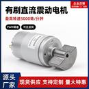 775直流振动电机12V24伏高频振动器扇形微型大扭矩可调速震动马达