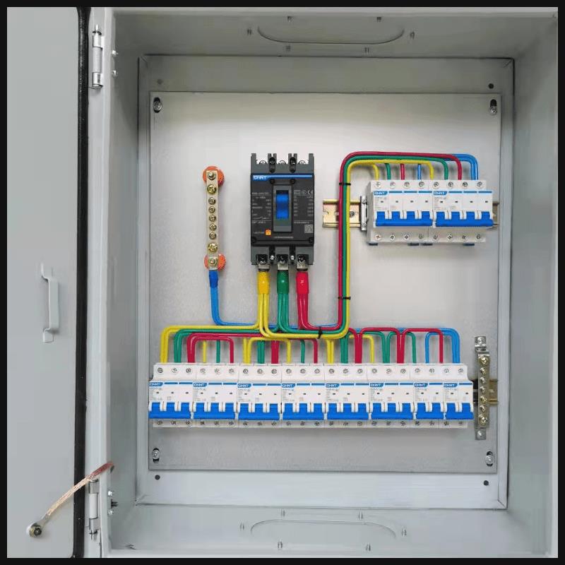 低压成套配电箱定制380V三相四线开关照明一二三级工地控制电表箱