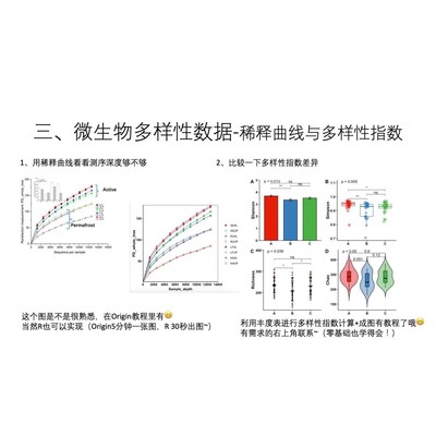 勿拍看详情 16s测序/扩增子测序/热图/venn/柱状累积图/差异分析