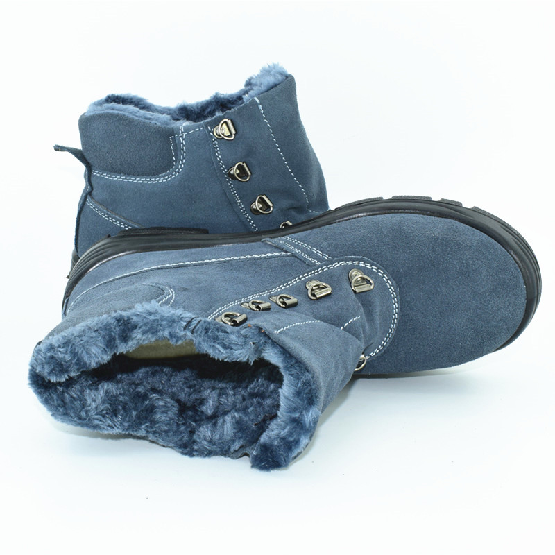 电焊鞋耐油耐高温防砸刺穿高帮男女劳G保鞋工厂车间纯皮钢头安全