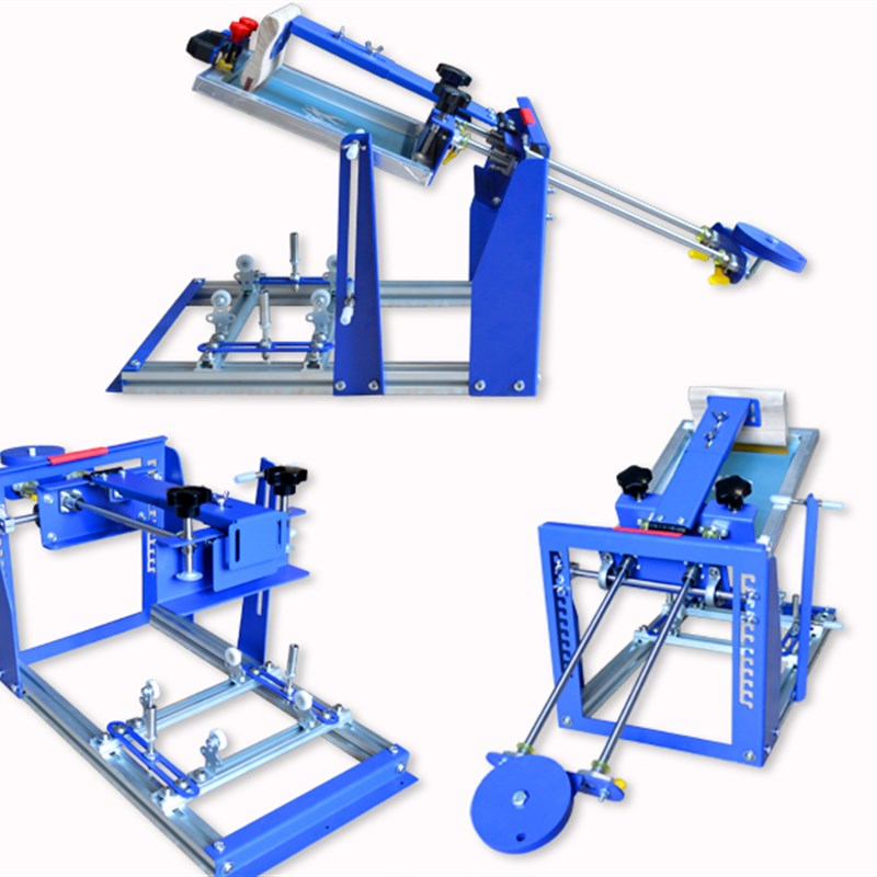 曲面丝印机 圆柱印刷机B级QMH170型丝E印台 曲面印花机 型号00659