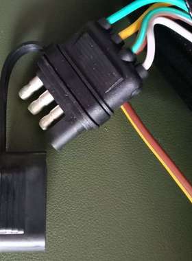 22FT 4路5线拖车线工厂整车线束AMP汽车尾灯线束