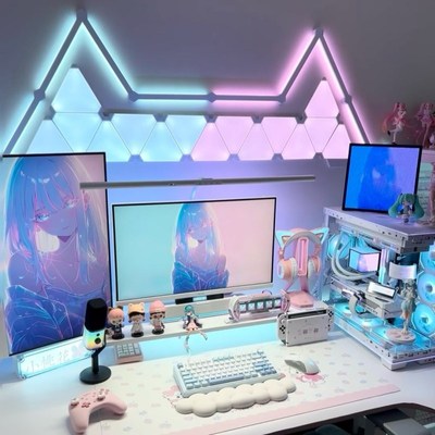 RGB智能星座灯条组合拼接灯幻彩拾音壁灯电竞房卧室装饰氛围灯条