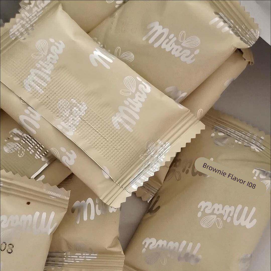 新#布朗尼可可坚果脆片扁桃仁椰片薄脆腰果巧克力味脆皮茶点休闲