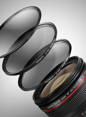 B.way兰道强磁滤镜UV、CPL偏振、减光ND、黑柔、白柔、转接环、磁吸镜头盖67mm/72mm/77mm/82mm/95mm/112mm