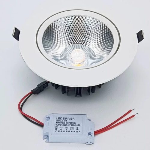 射灯LED天花灯嵌入式COB家用筒灯