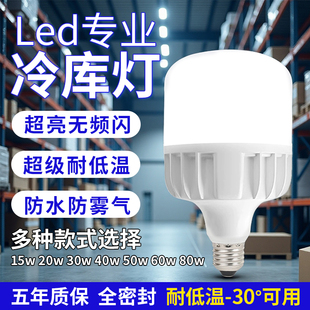 超亮led冷库专用灯泡低温冰冻库防水防爆灯家用卫生间照明节能灯