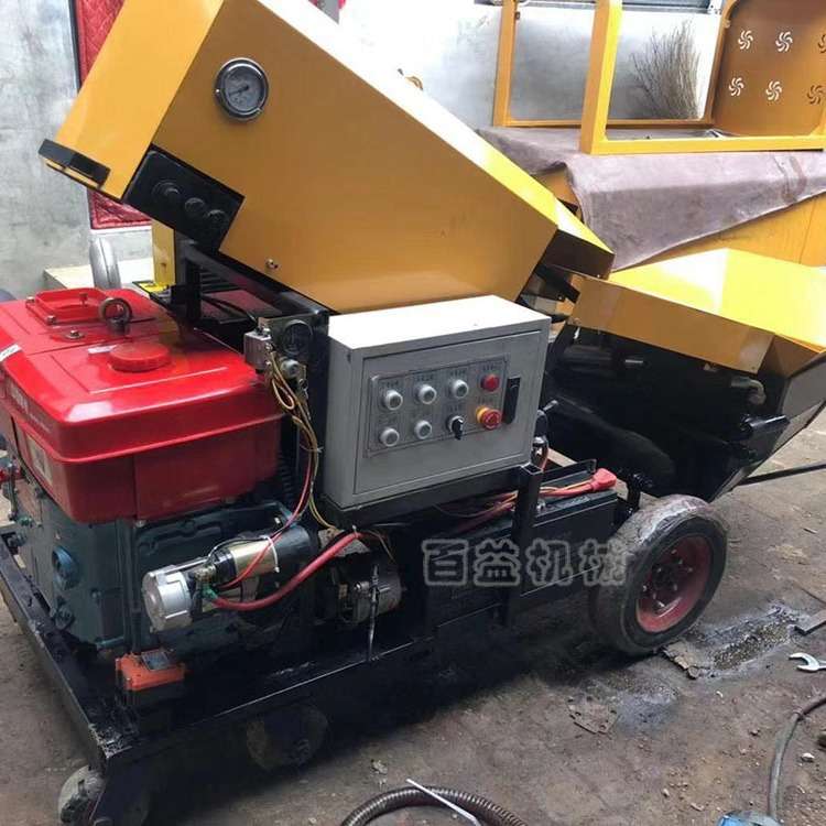 二次构造柱泵卧式水泥地泵砂浆浇筑泵细石混凝土输送泵