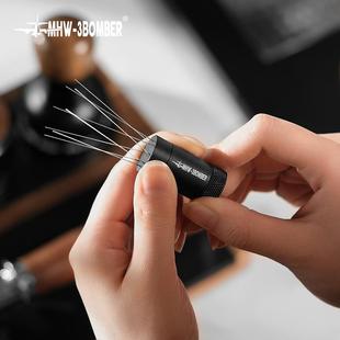 MHW 打散咖啡粉结块均匀布粉 3BOMBER轰炸机闪电搅粉针2.0 可调节