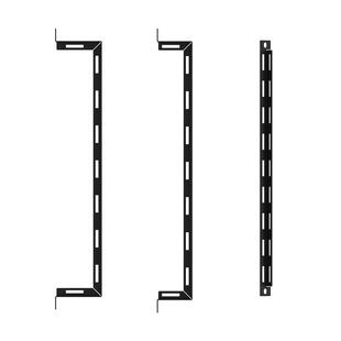 电源线理线器绑线架适用机柜侧边 U型L型绑线条组合