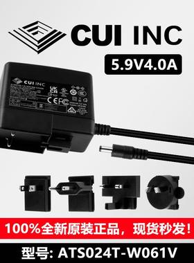 CUI INC 5.9V4A电源适配器线SMI24-5.9-NEBA-P5-C1/ATS024T-W061V