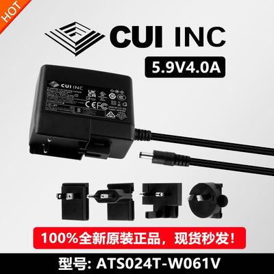CUI INC 5.9V4A电源适配器线SMI24-5.9-NEBA-P5-C1/ATS024T-W061V
