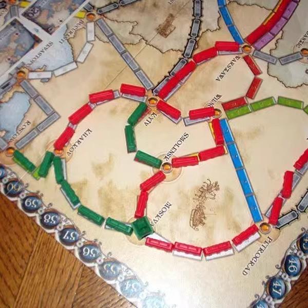 英文卡牌桌游车票之旅Ticket to Ride First Journey board games