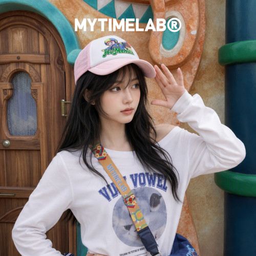 【清仓】MYTIMELAB摩太潮玩MONITA超能小队棒球帽男女透气夏帽子