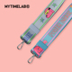 MYTIMELAB摩太潮玩PD趣味潮狗系列背带包带撞色卡通印花金属扣