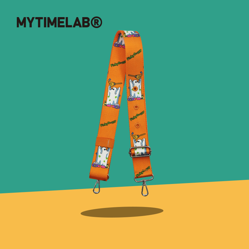 MYTIMELAB摩太潮玩PD万圣奇妙夜背带包带百搭卡通可调节卡通挂绳