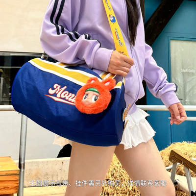 MYTIMELAB摩太潮玩MONITA通勤圆桶包美式秋冬通勤旅行单肩大容量