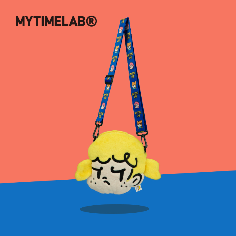 MYTIMELAB摩太潮玩monita秋冬大容量多巴胺头像包袋便携卡通可爱