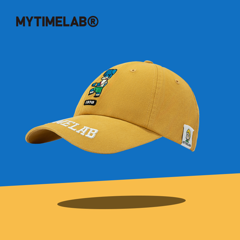 MYTIMELAB摩太monita纯色绣花棒球帽男女款户外帽子