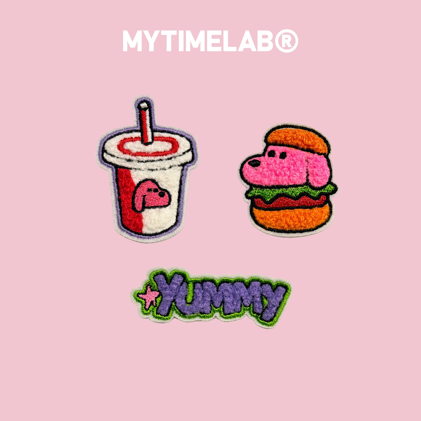 MYTIMELAB摩太潮玩PD趣味绒绒刺绣别针包挂件配饰卡通搭配可爱