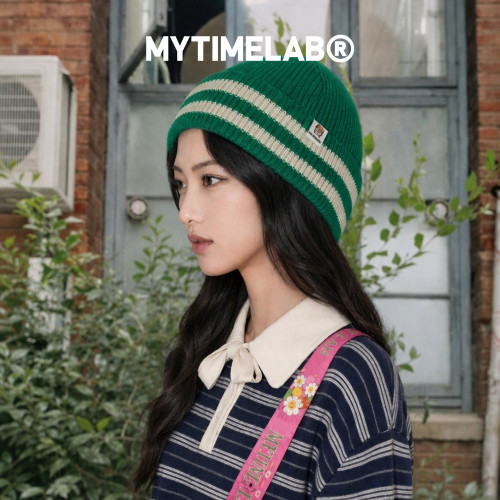 【清仓】MYTIMELAB摩太潮玩Monita双色拼接针织保暖秋冬男女帽子