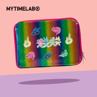 【特价】MYTIMELAB摩太潮玩大号电脑包闪闪IPAD包防水耐磨便携