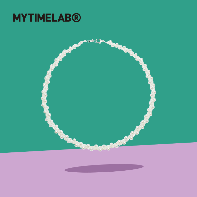 MYTIMELAB摩太潮玩串珠背带绳百搭时尚简约挂包肩带珍珠挂链个性