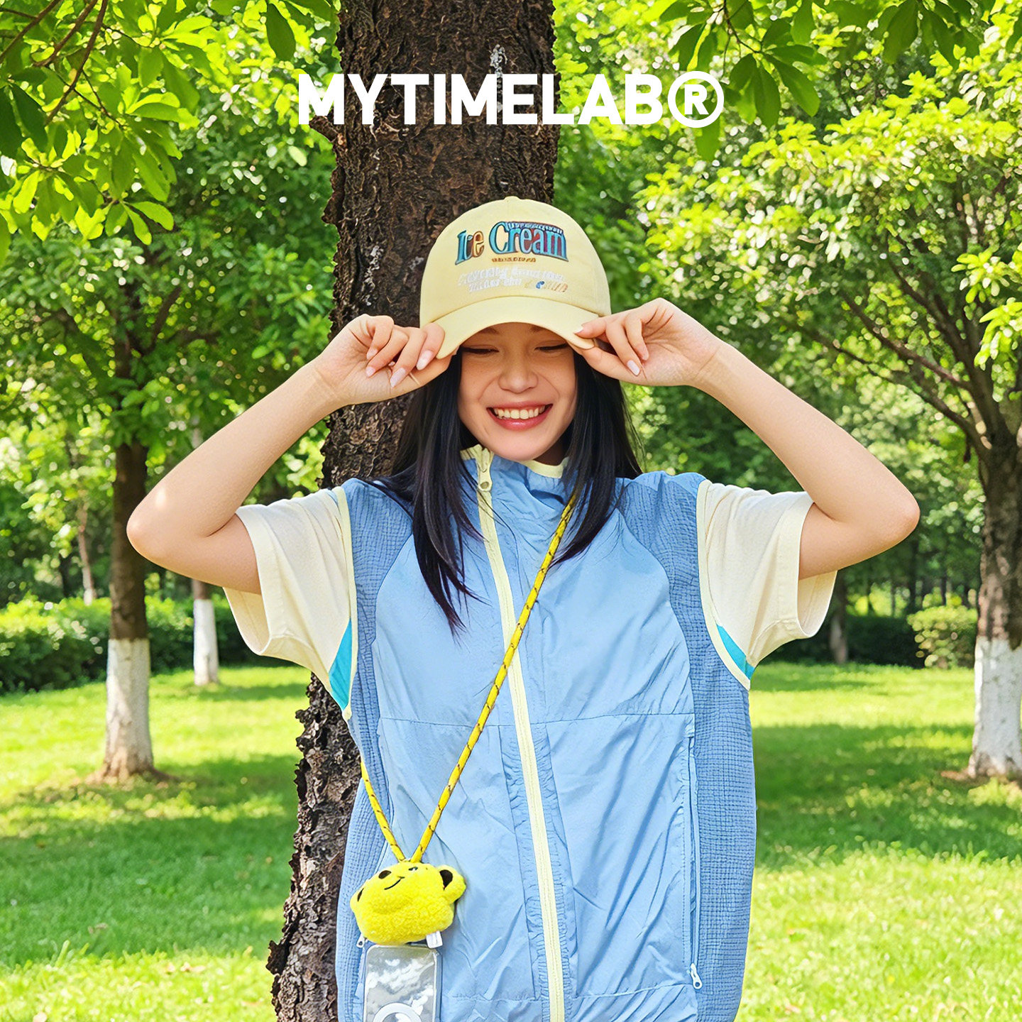 MYTIMELAB摩太潮玩MONITA冰淇淋速干帽遮阳防晒户外夏季棒球帽