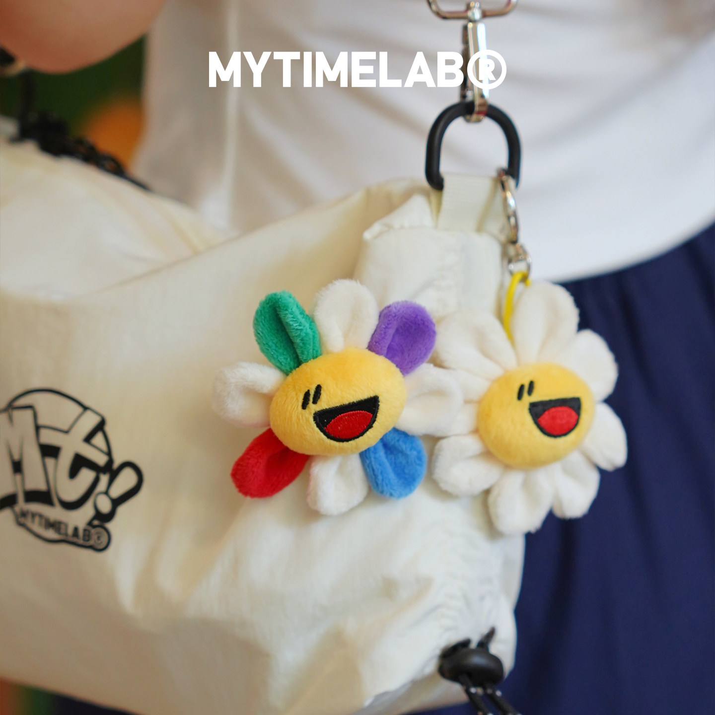 MYTIMELAB摩太潮玩MONITA顽趣挂件别针组合装太阳花挂饰彩色