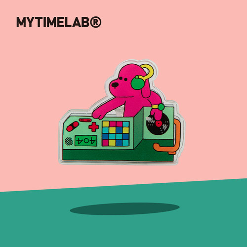 MYTIMELAB摩太潮玩超能量水大号异形夹时尚百搭配饰女亚克力饰品