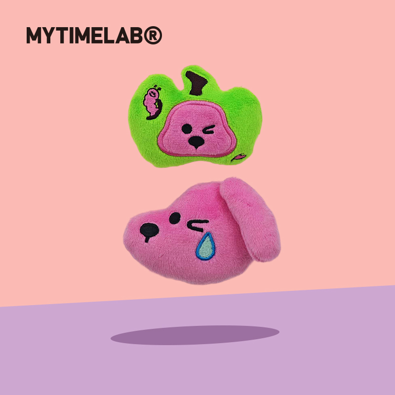MYTIMELAB摩太潮玩PD趣味绒绒充棉别针时髦毛绒绒公仔百搭饰品
