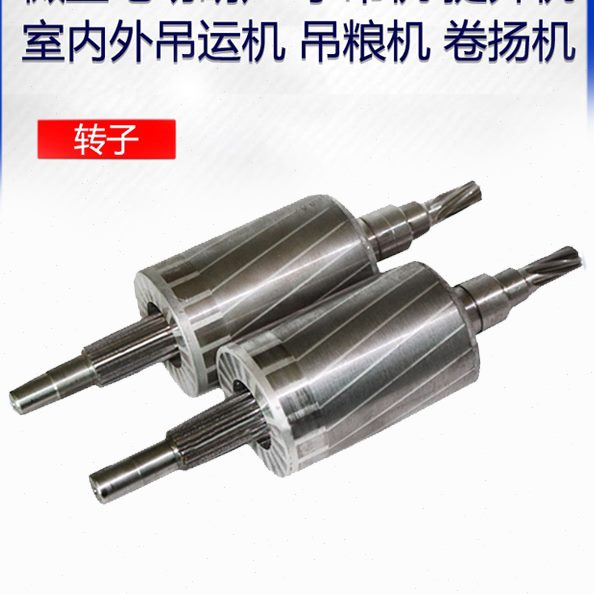 微型电动葫芦转子配件220v吊运机转子提升机专用转子齿轮吊粮机