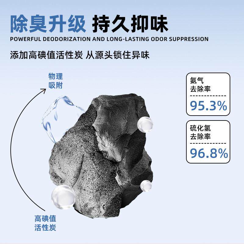 活性炭球击爪活性炭猫砂20公沙猫斤包邮润土除臭低尘结膨团矿猫10