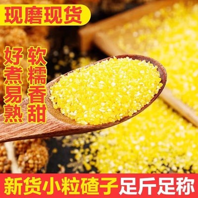 东北新玉米糁黑龙江农家新鲜苞米碴子玉米碎茬子杂粮玉米颗粒商用