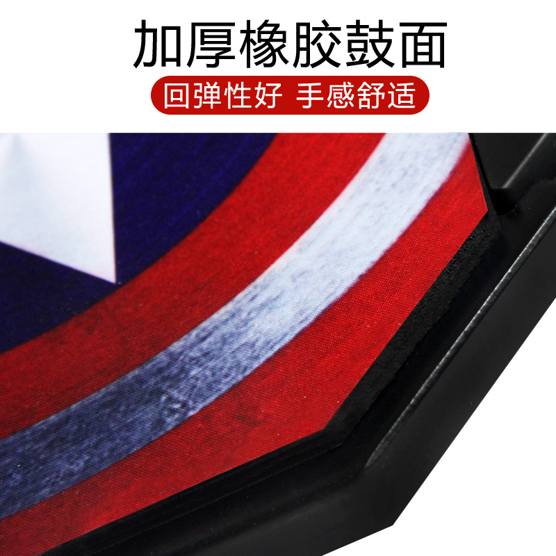 哑鼓垫套装c初学入门电子节拍器架子鼓练习器12寸打击板亚鼓垫